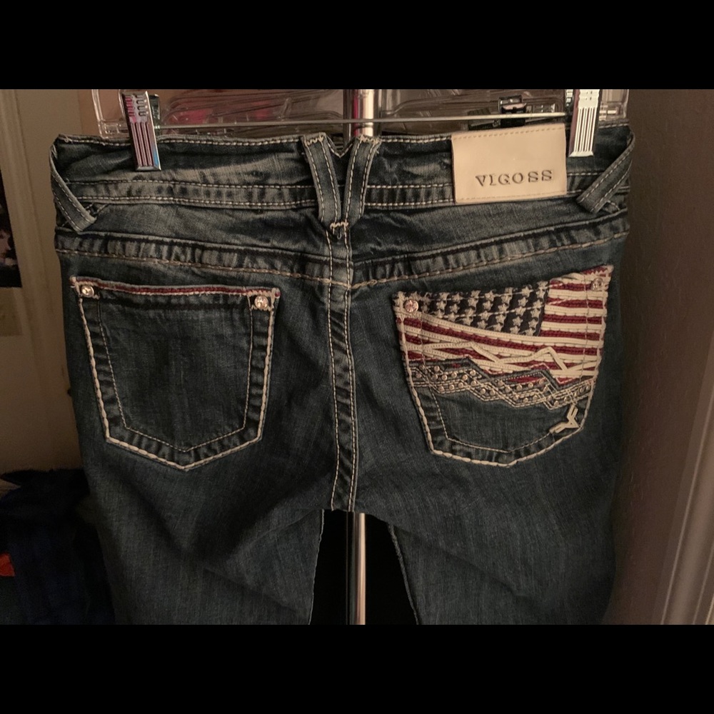 Vigoss capris American flag
